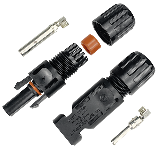 Conector MC4 Pareja (Macho/Hembra)