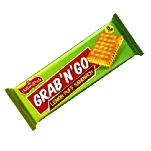 Galletas GRAB'N'GO con Crema de Limón, Chocolate 37 g HollandPark