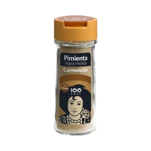 Pimienta negra molida Carmencita (52 g / 1.83 oz)
