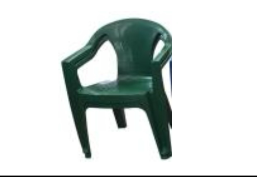 Silla plástica (verde oscuro)